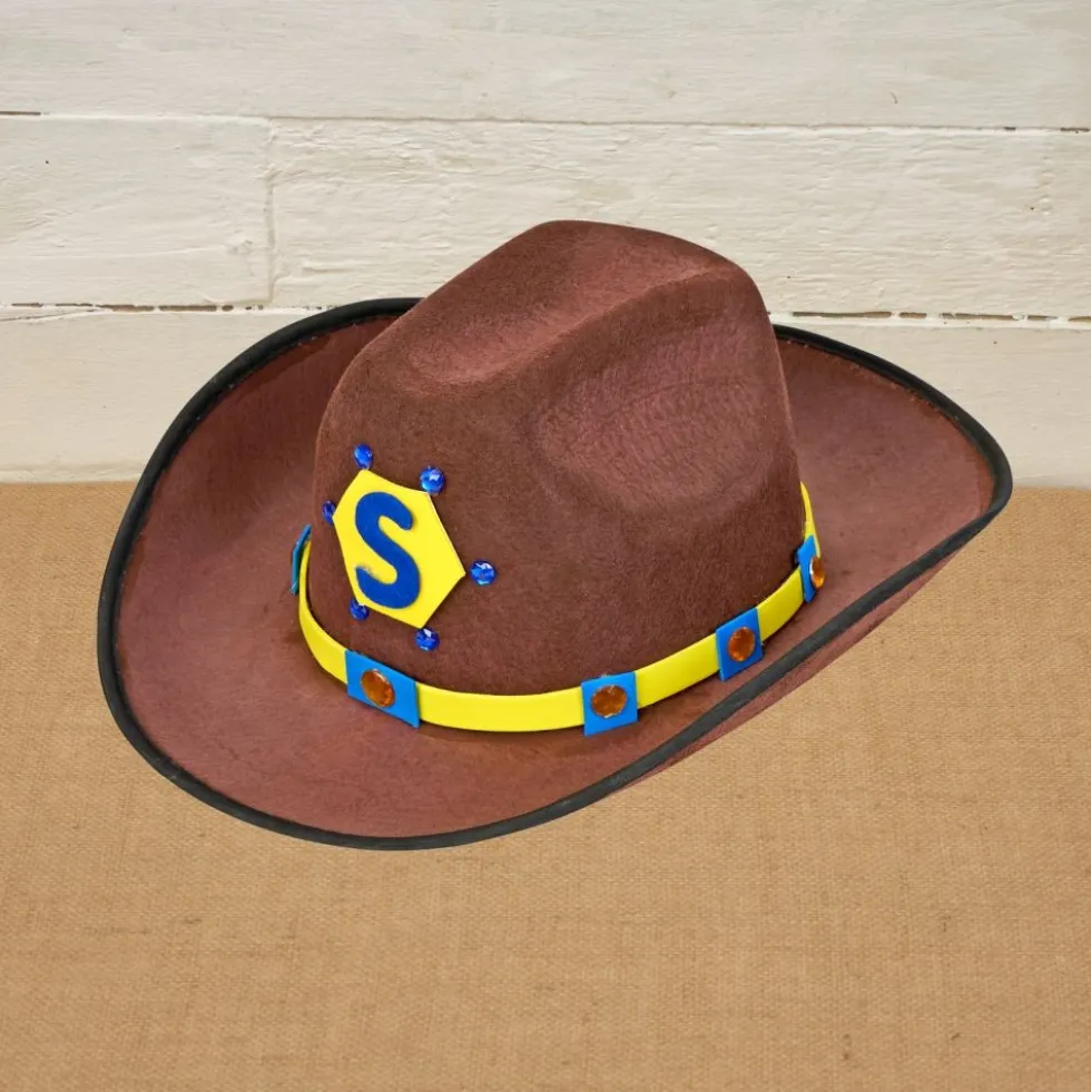 Colorations® Back-To-School Wild West Cowboy Hat Craft Kit - Makes 12 Crafts