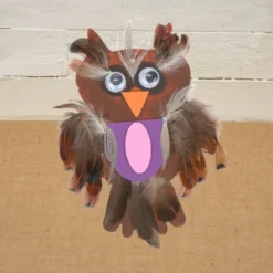 Colorations® Back-To-School Wise Owl Craft Kit - Makes 24 Crafts