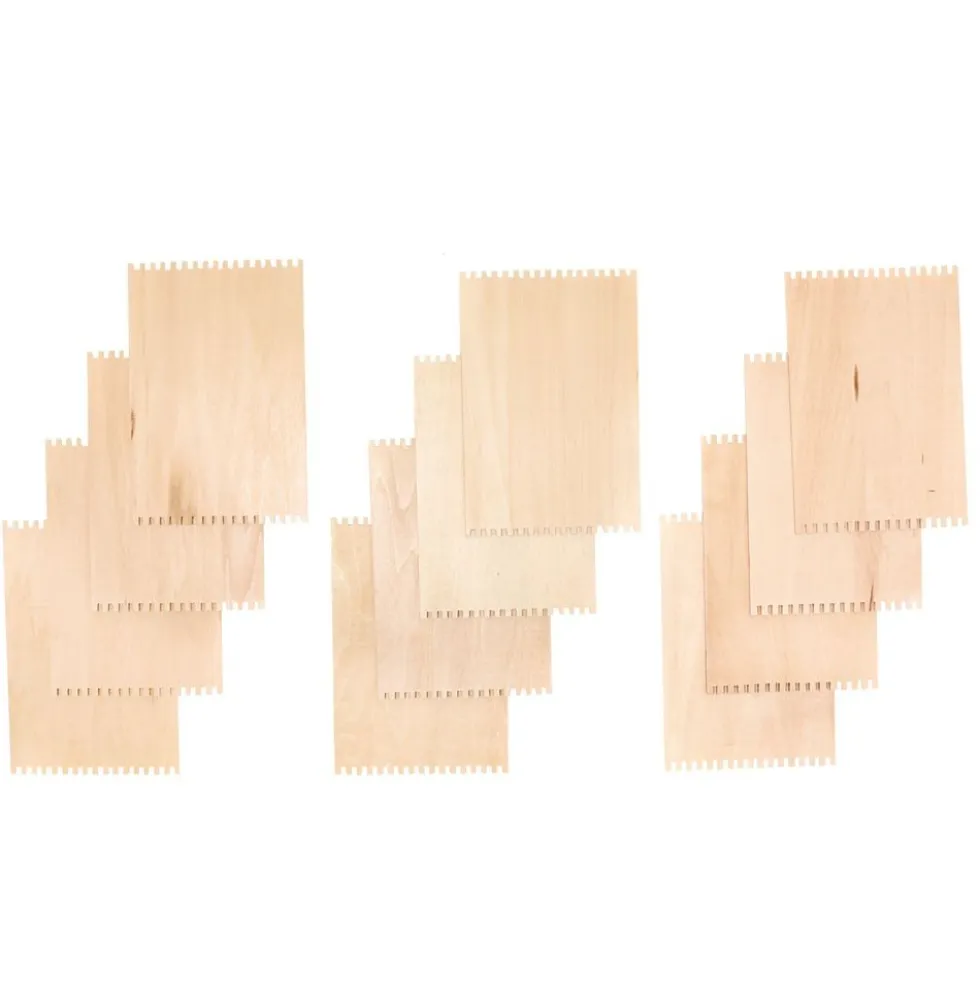 Colorations® Beginner's Wooden Loom- Set of 12
