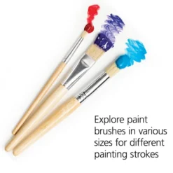 Colorations® Best Value Easel Paint Brush Assortment - Set of 24