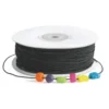 Colorations® Black Beading Elastic - 100 Yards