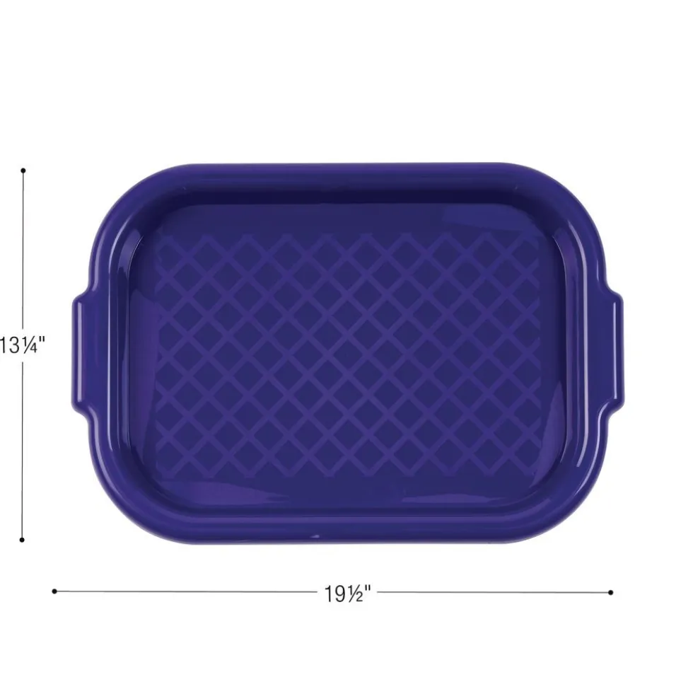 Colorations® Brawny Tough Large Plastic Art Trays Set of 5