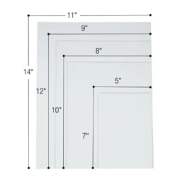 Colorations® Canvas Panel Multi-Size Pack - Set of 24