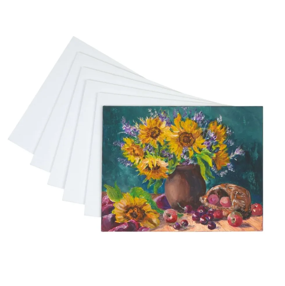 Colorations® Canvas Panel Multi-Size Pack - Set of 24