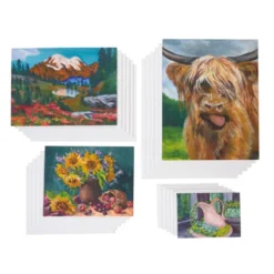 Colorations® Canvas Panel Multi-Size Pack - Set of 24