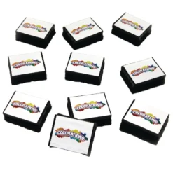 Colorations® Chunky Mini Erasers - Set of 10