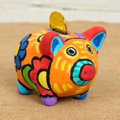Colorations® Cinco de Mayo Fiesta Piggy Banks - Makes 12 Crafts
