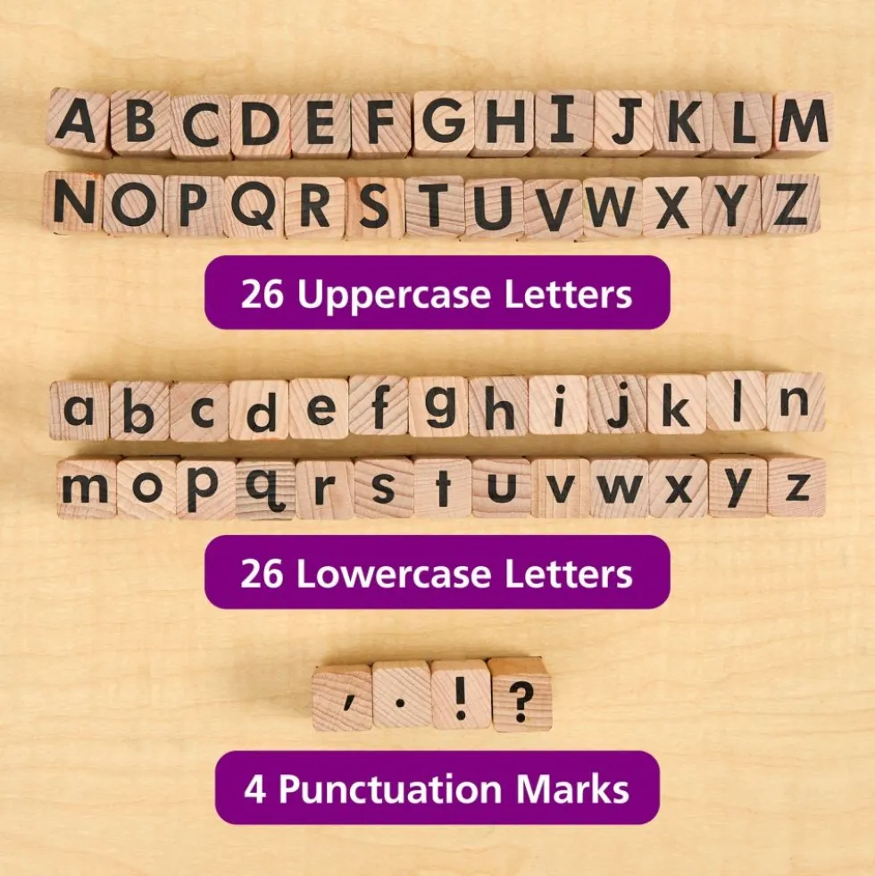 Colorations® Classroom ABC Rubber Stamp Set - 56 Pieces