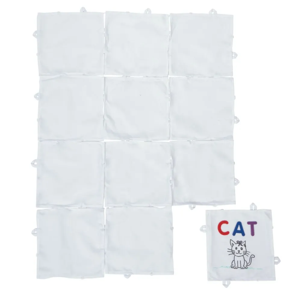 Colorations® Classroom Canvas Quilt - 12 Pieces