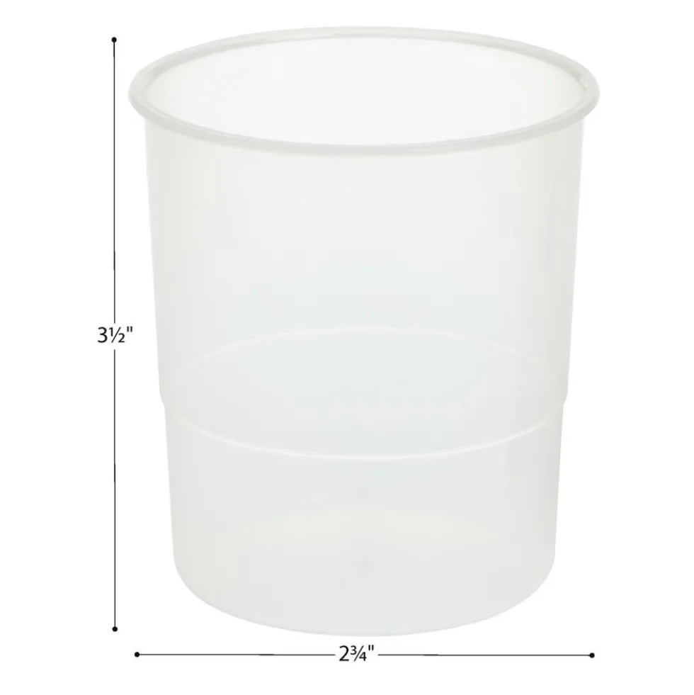 Colorations® Clear Craft Cups- Set of 6