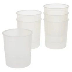 Colorations® Clear Craft Cups- Set of 6