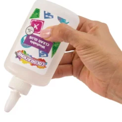 Colorations® Clear School Glue - 12 Per Set, 2 Sets, 24 Total, 4oz