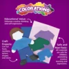 Colorations® Colored Felt, 9" x 12" - 50 Sheets