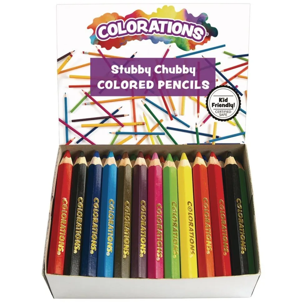 Colorations® Colored Pencils- Set of 12