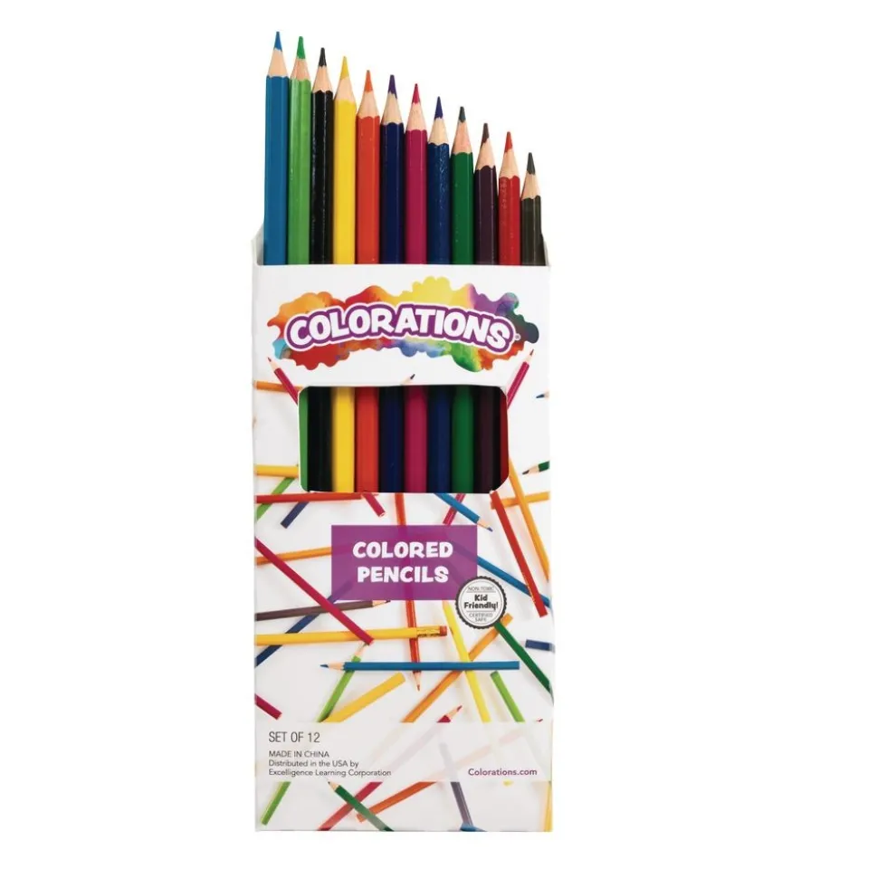 Colorations® Colored Pencils- Set of 12