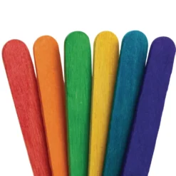 Colorations® Colored Wood Craft Sticks - 1,000 Pieces
