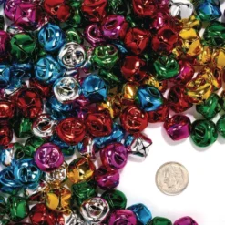 Colorations® Colorful Crafting Bells - 200 Pieces