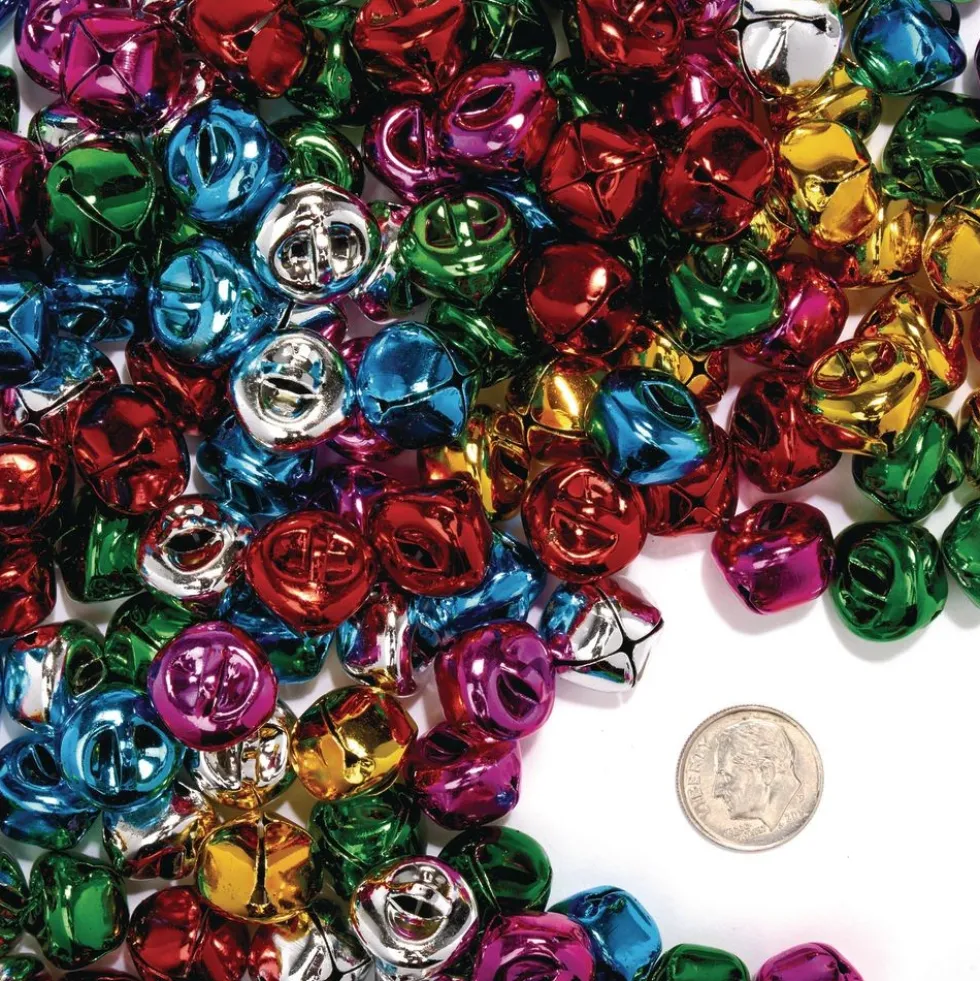 Colorations® Colorful Crafting Bells - 200 Pieces