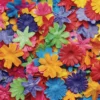Colorations® Colorful Fabric Flowers - 300 Pieces
