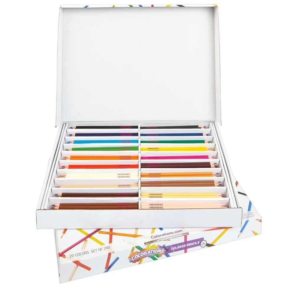 Colorations® Colors Like Me® Classroom Pack Colored Pencils- Set of 480
