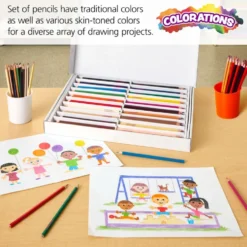 Colorations® Colors Like Me® Classroom Pack Colored Pencils- Set of 240