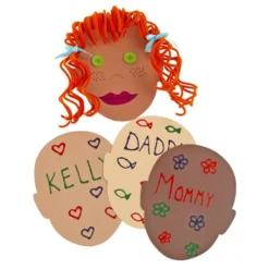 Colorations® Colors Like Me® Faces - Set of 24