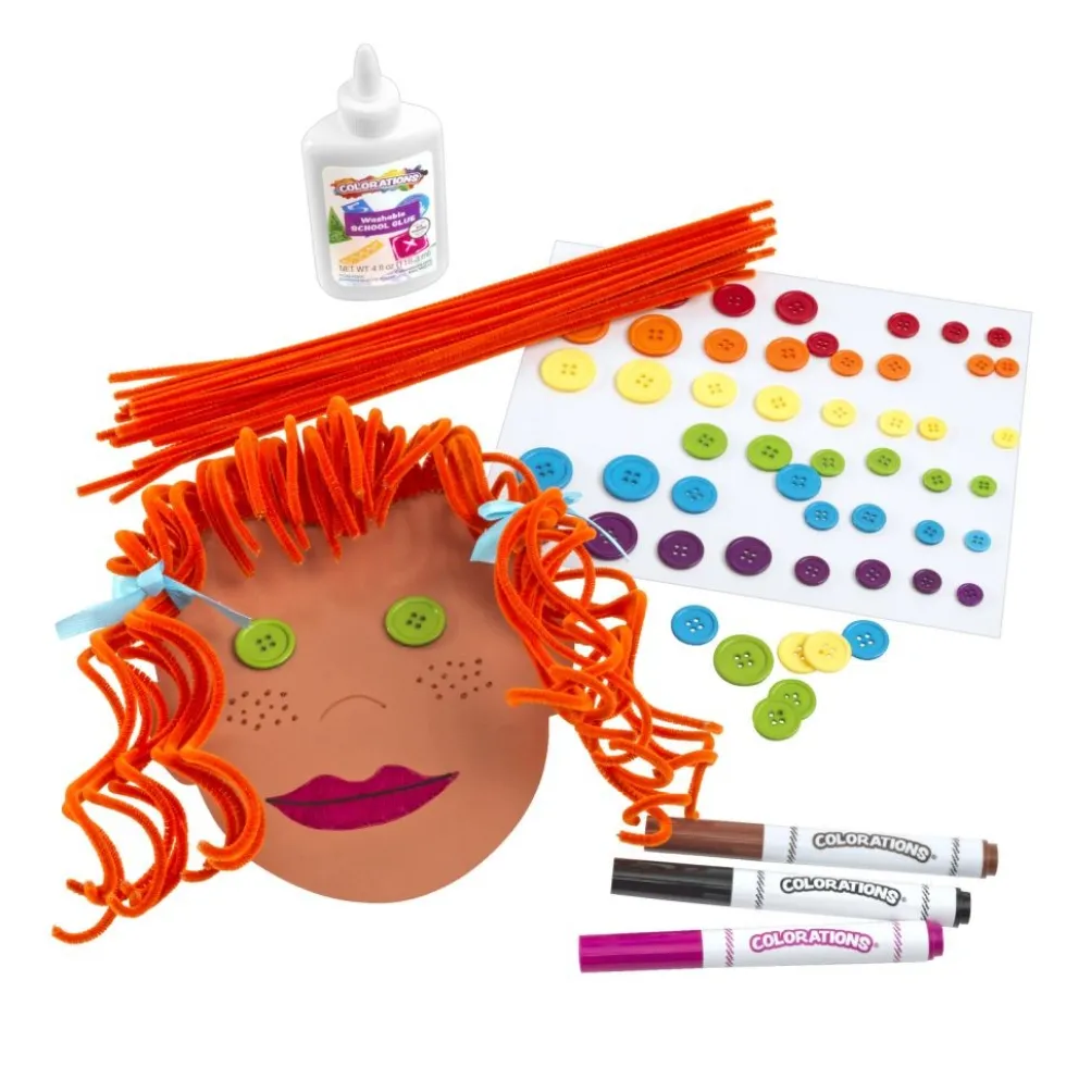 Colorations® Colors Like Me® Feet, Hands, Face & People Shapes