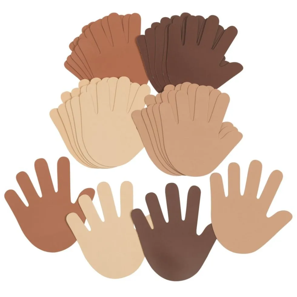 Colorations® Colors Like Me® Feet, Hands, Face & People Shapes