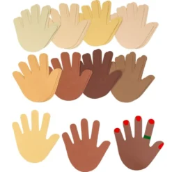 Colorations® Colors Like Me® Hand Shapes - Set of 24