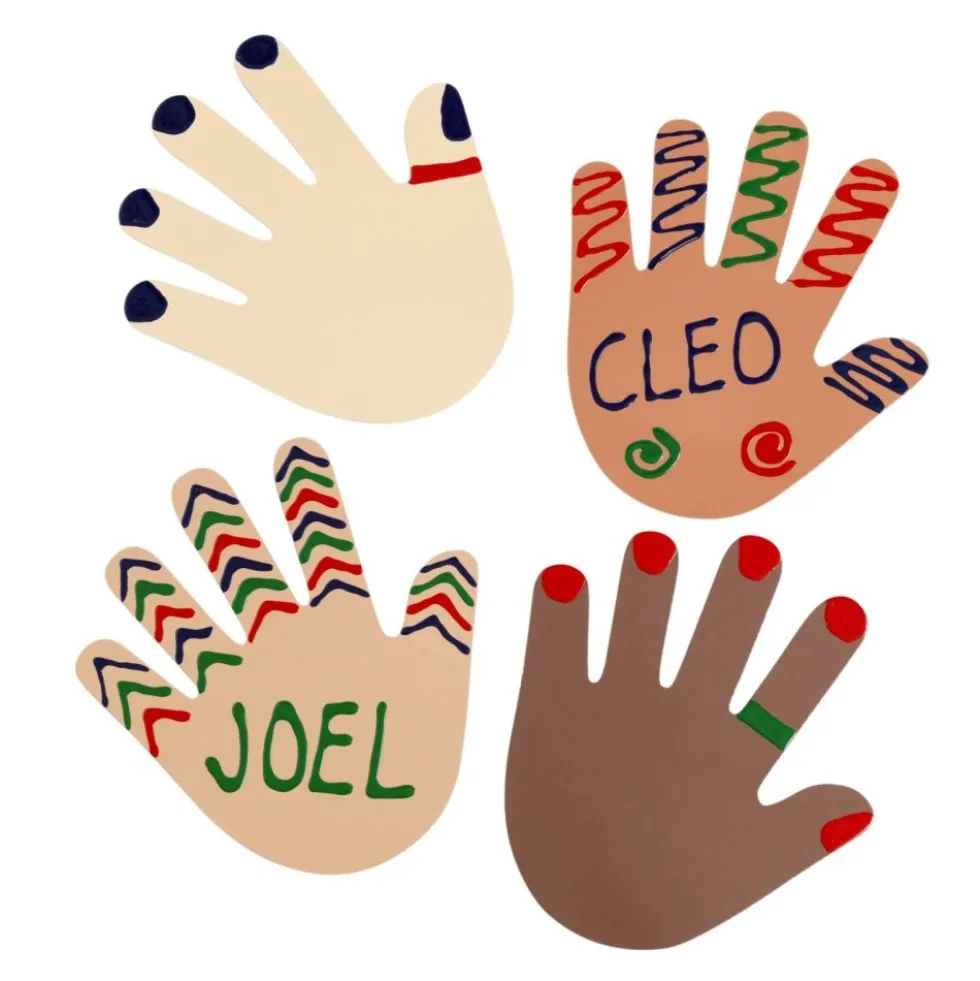Colorations® Colors Like Me® Hand Shapes - Set of 24