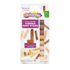 Colorations® Colors Like Me® Tempera Paint Sticks- Set of 8