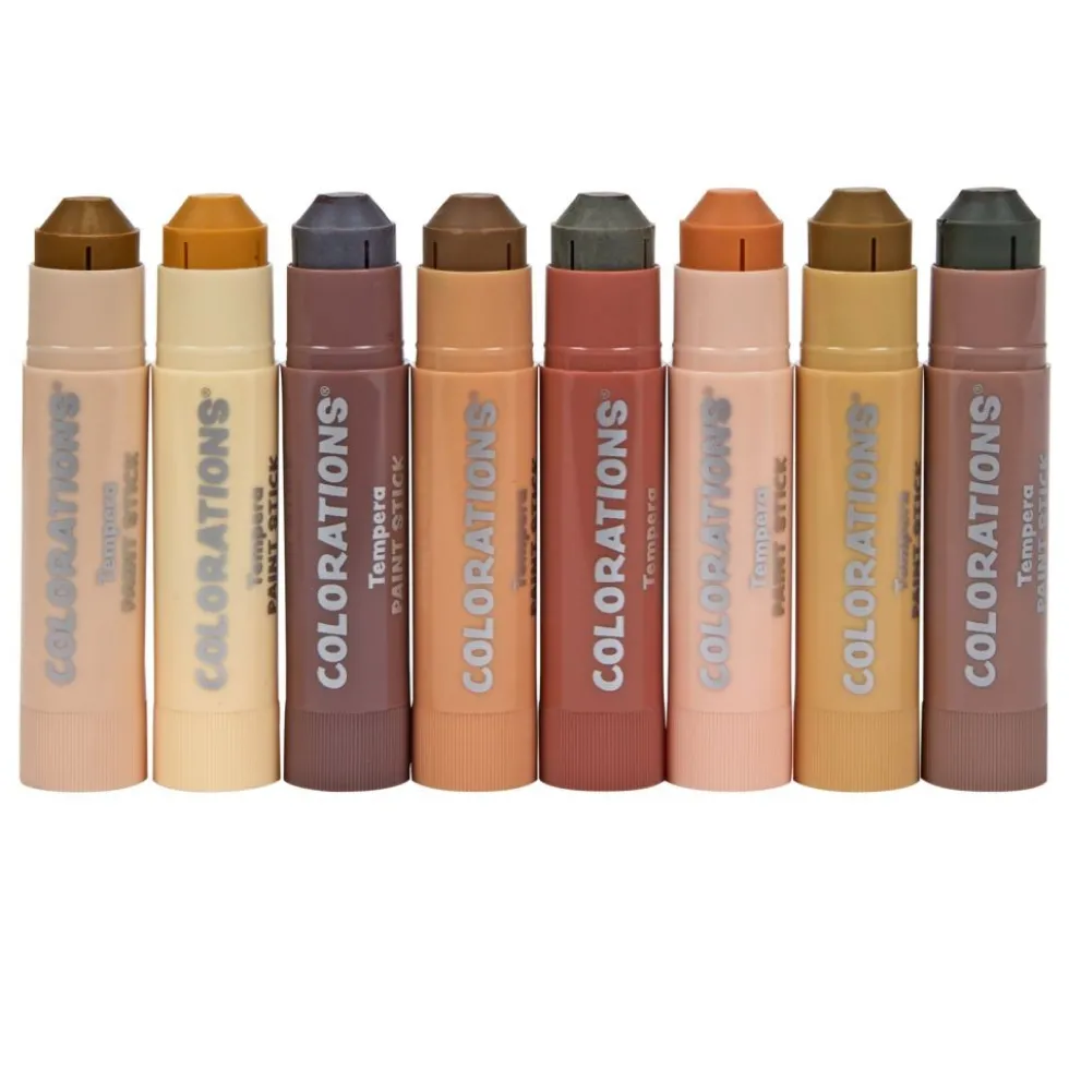 Colorations® Colors Like Me® Tempera Paint Sticks- Set of 8