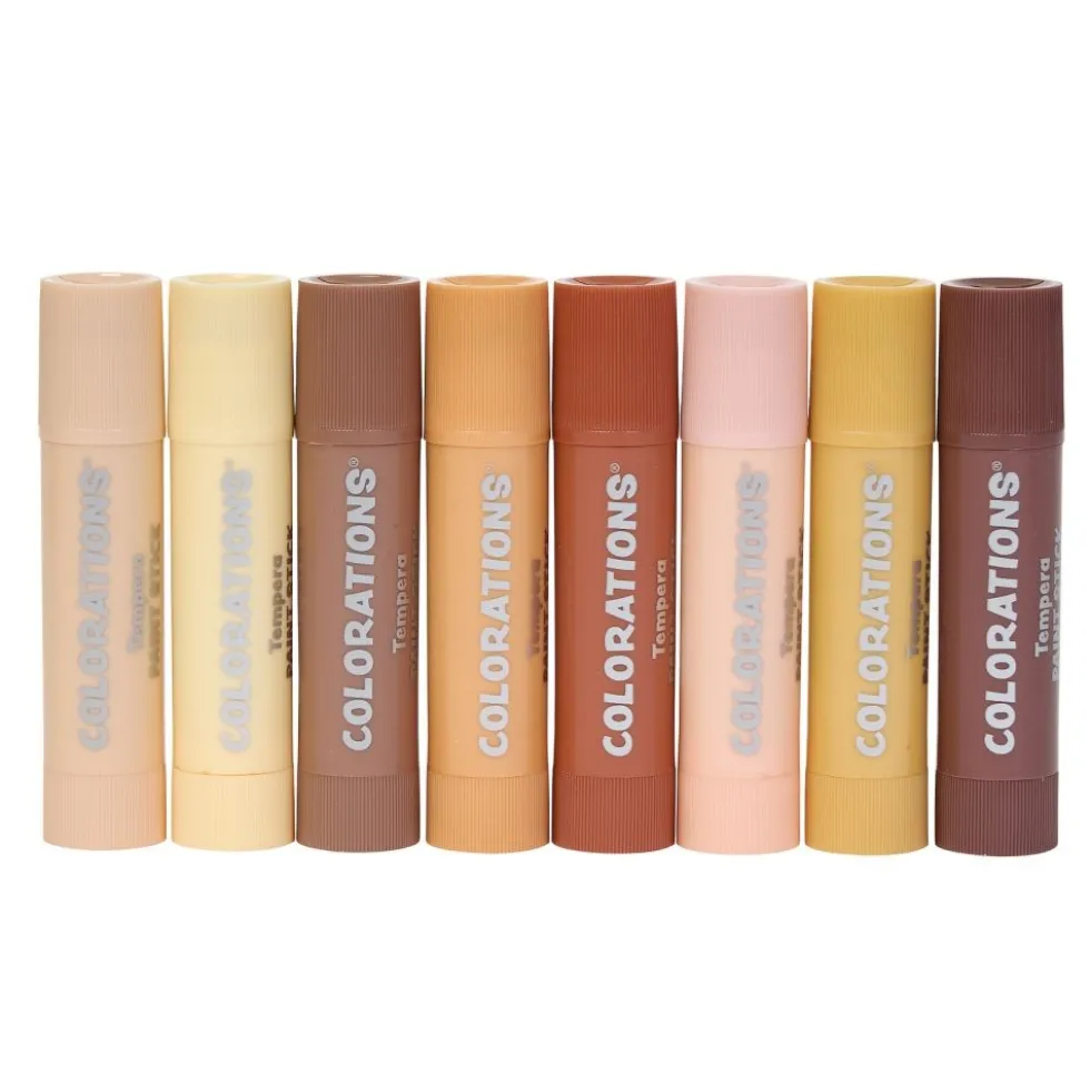 Colorations® Colors Like Me® Tempera Paint Sticks- Set of 8