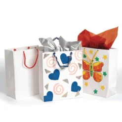 Colorations® Craft Bags with Handle - Set of 24
