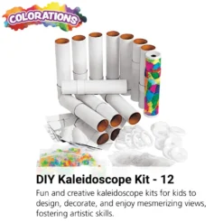 Colorations® Create Your Own Kaleidoscope - Set of 12