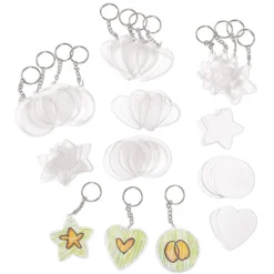 Colorations® Create Your Own Keychains - Set of 12
