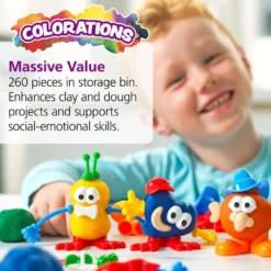 Colorations® Creative Creatures Dough Builders - 260 Pieces