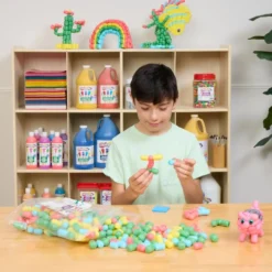 Colorations® 3D Building Puffs - 800 Pieces