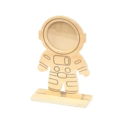 Colorations® Decorate Your Own Astronaut Wooden Photo Frame - Set of 12