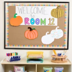 Colorations® Decorate Your Own Paper Pumpkins - Set of 24