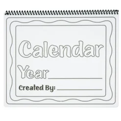Colorations® Decorate Your Own Calendar- Set of 12