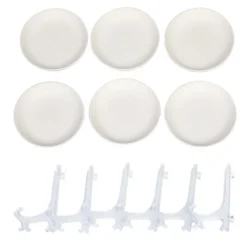 Colorations® Decorate Your Own Ceramic Plates - Set of 12