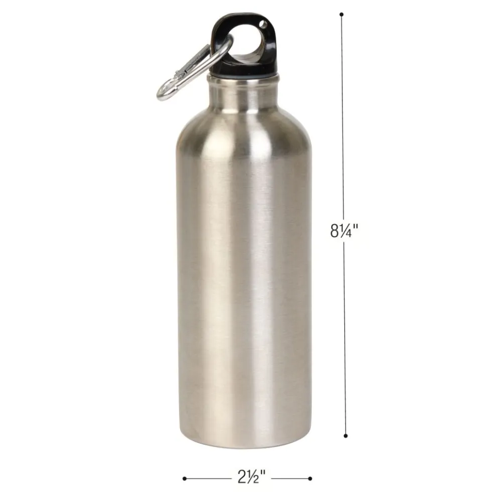 Colorations® Decorate Your Own Stainless Steel Water Bottles - Set of 6