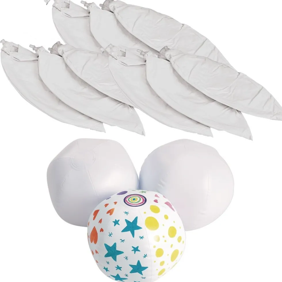 Colorations® Decorate Your Own Beach Ball - Set of 12