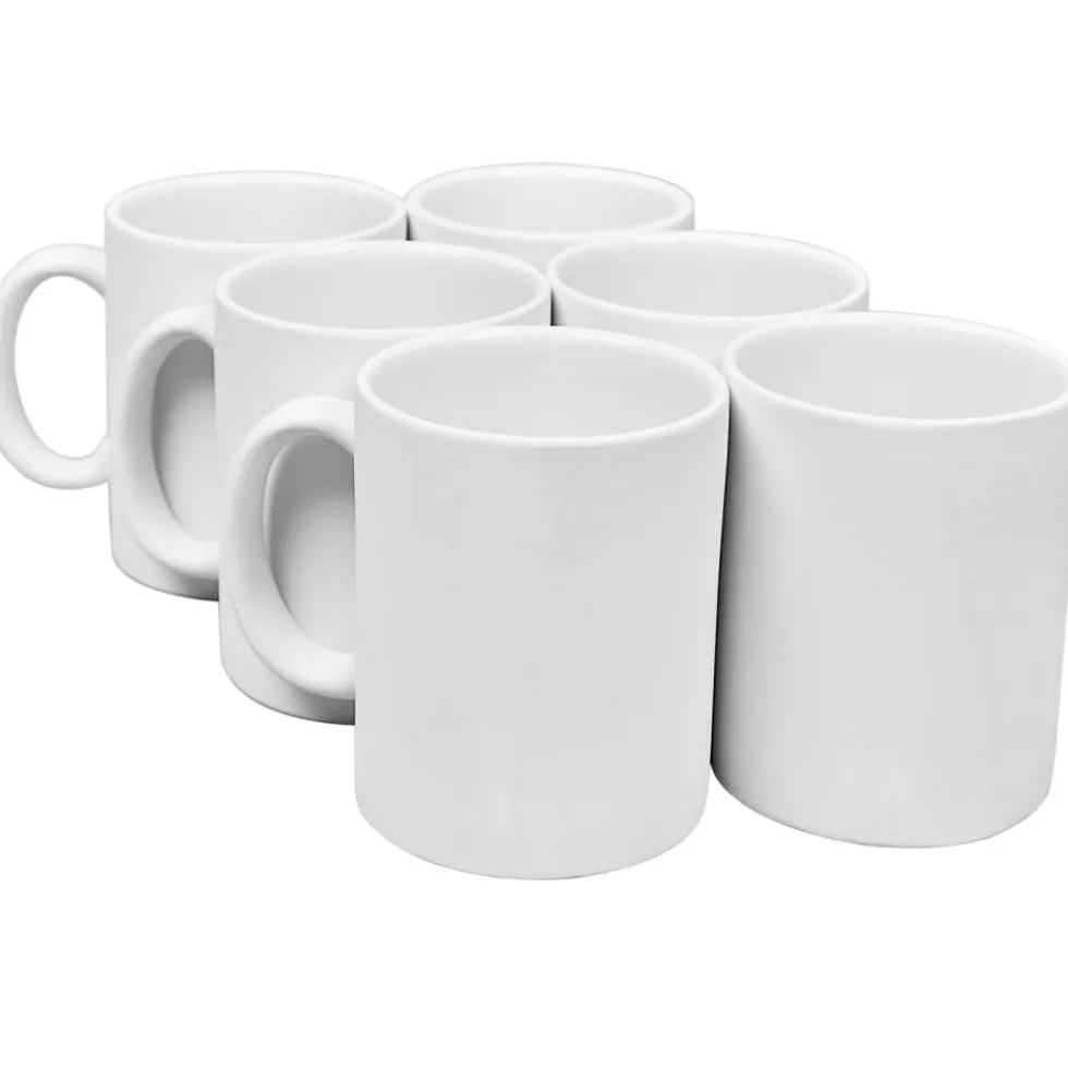 Colorations® Decorative Mugs and Plates set of 12