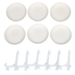 Colorations® Decorative Mugs and Plates set of 12