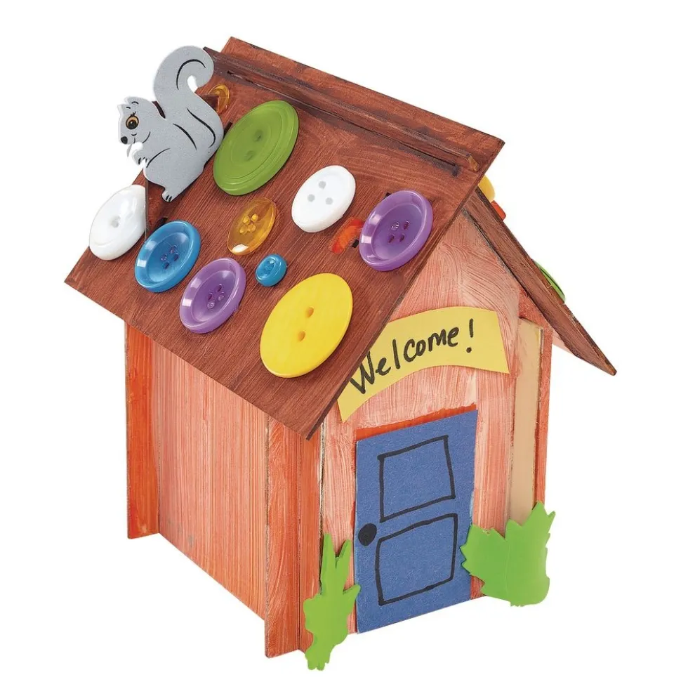 Colorations® Easy Build House - Set of 6
