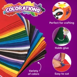 Colorations® Easy Felt Sheets, 6