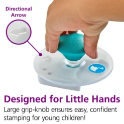 Colorations® Easy-Grip Stampers, Sea Life - Set of 14
