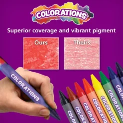 Colorations® Extra Large Crayons, Value Pack - Set of 200